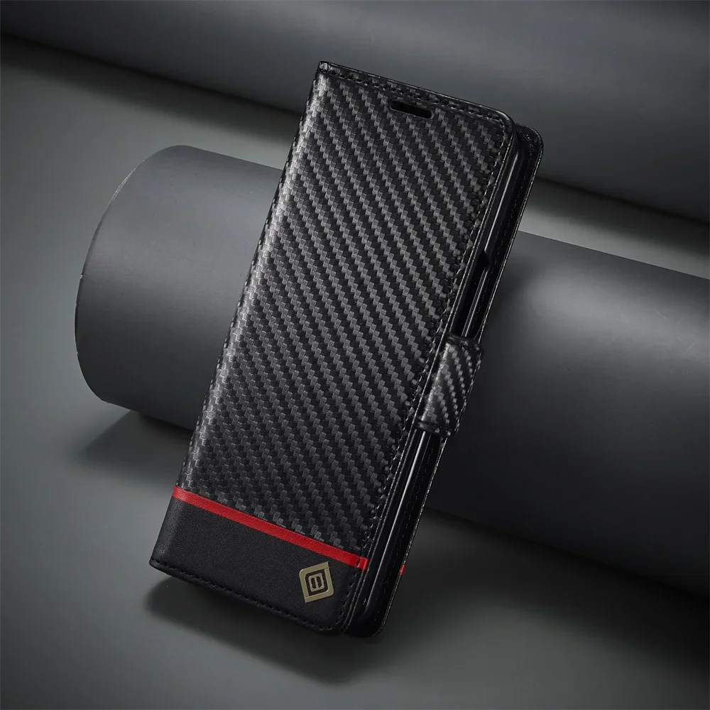Bifold Leather Wallet - Housse de luxe en cuir PU