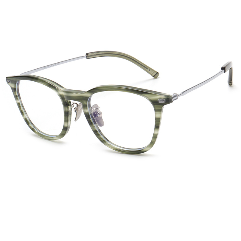 Men'S Accessories Trends 2025 - Lunettes rétro en acétate de titane