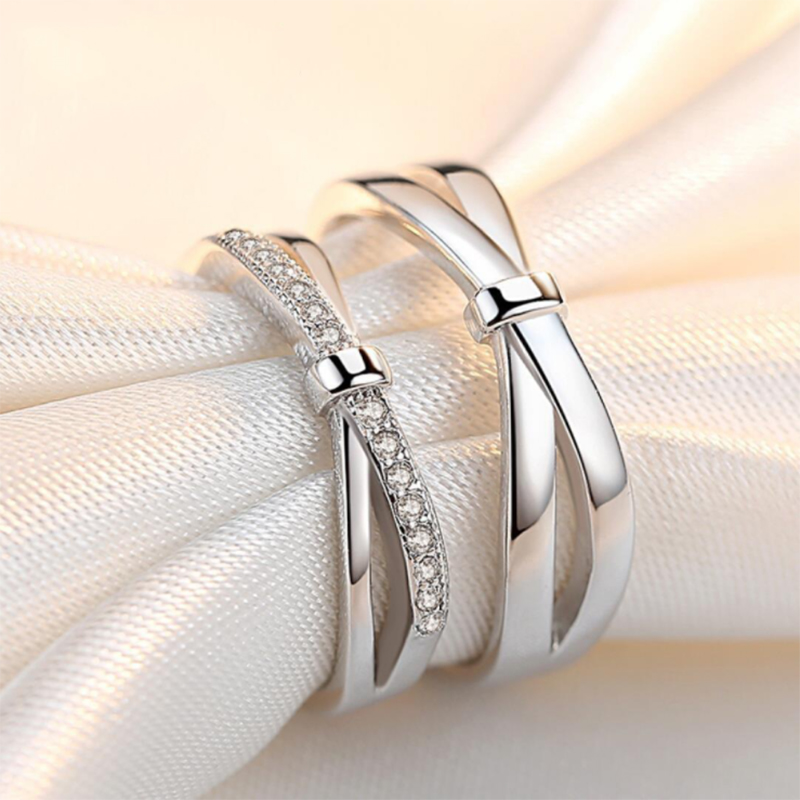 Men'S Accessories Hand Bands - Bagues de Couple à nœud papillon
