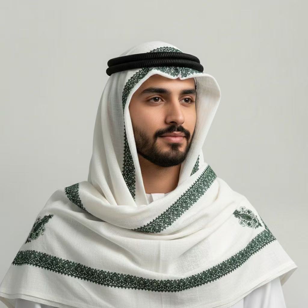 Men'S Accessories - Foulard musulman, bandeau pour hommes, Abaya,