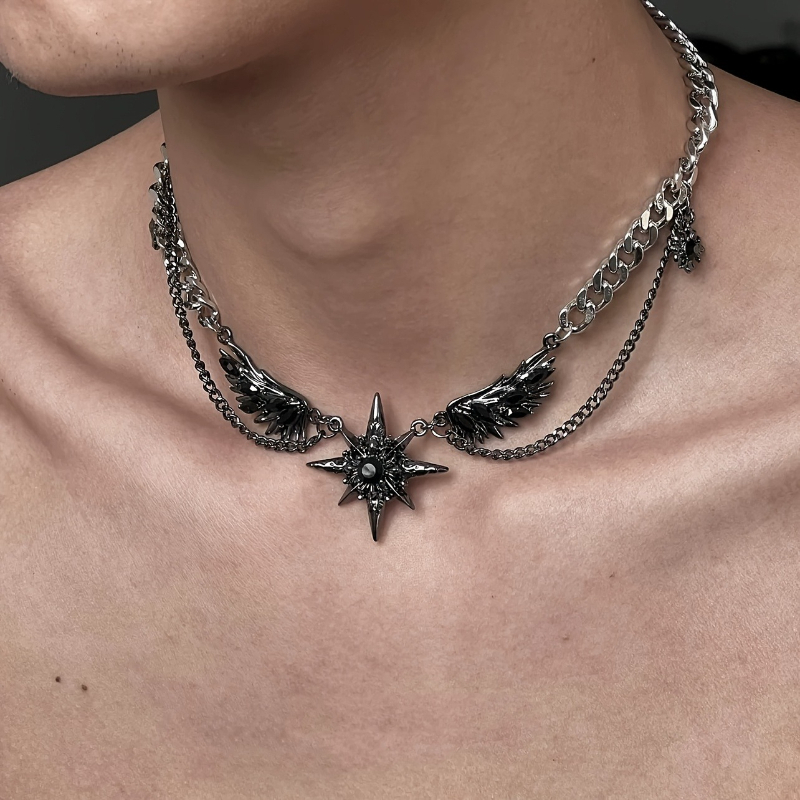 Men Accessories Singapore - Nouveau collier gothique style sombre avec
