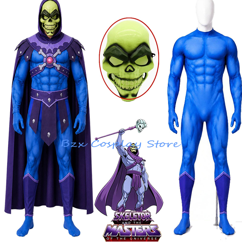 Men'S Accessories Anime - Costume de cosplay de Roi Skeletor