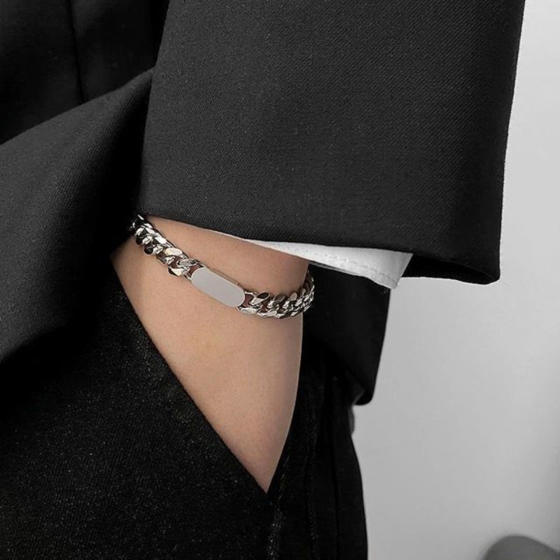 Men Accessories Look - Bracelet de mode pour homme à