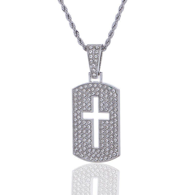 Men Accessories Singapore - Collier pendentif Hip Hop, polyvalent, tendance,