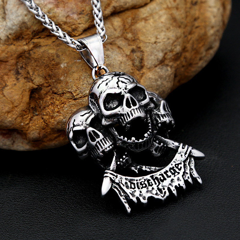 Collier en alliage de style hi - Men Accessories Look avis et prix