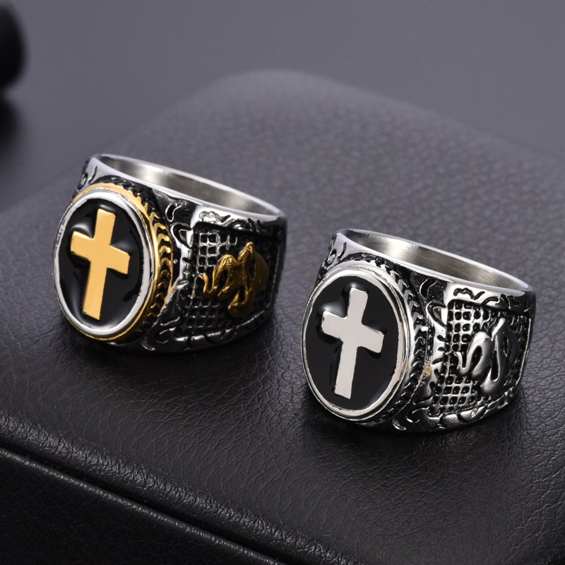 Bague Homme Amulette Croix Jés - Men'S Accessories Hand Bands avis et prix