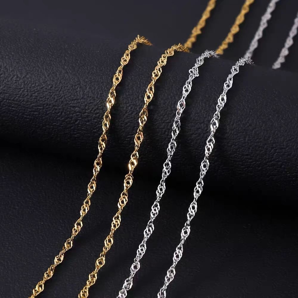 Collier chaîne Hip Hop en acie - Men Accessories Singapore avis et prix