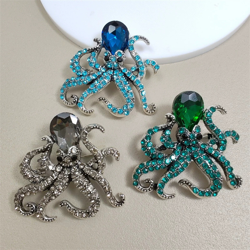 Broche poulpe rétro pour homme - Men'S Accessories Trends 2025 avis et prix