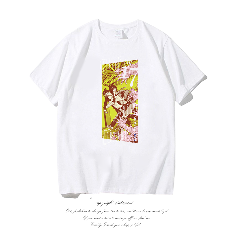 Chainsaw Man Power T-shirt gra - Men'S Accessories Anime avis et prix