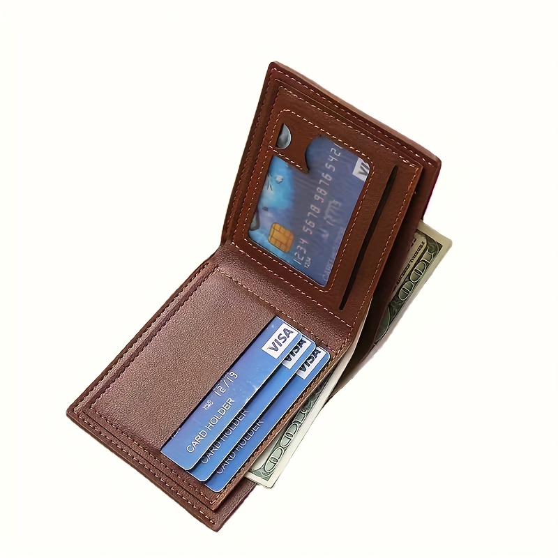 Texte et initiales personnalis - Bifold Leather Wallet avis et prix