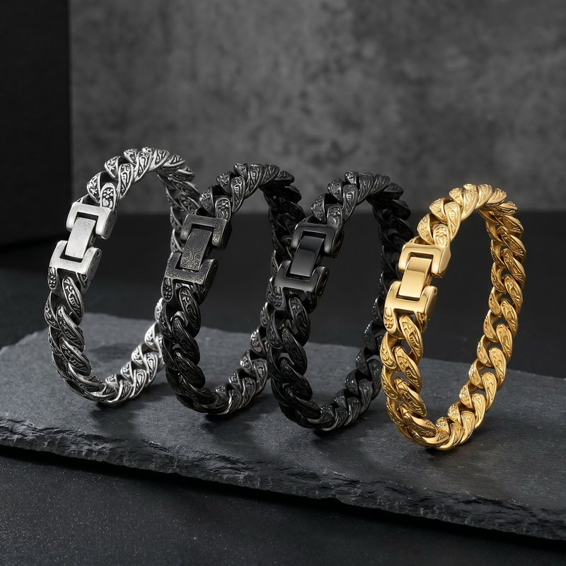 Bracelet pour homme en acier i - Men'S Accessories Hand Bands avis et prix