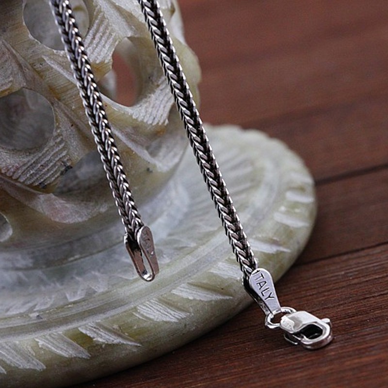 BOCAI – collier en os de serpe - Men Accessories Singapore avis et prix