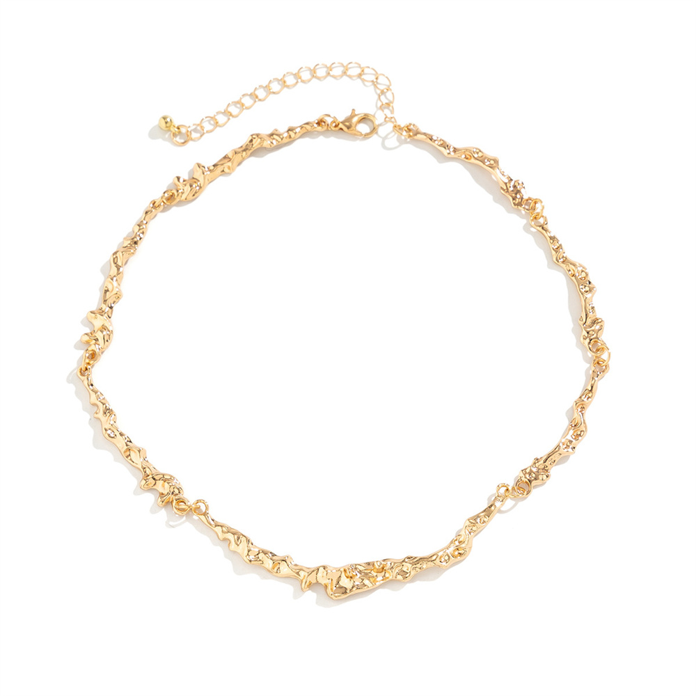 Collier chaîne en os irrégulie - Men'S Accessories Trends 2025 avis et prix