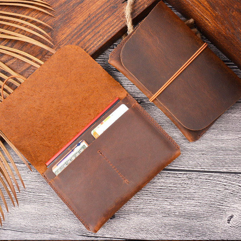 Portefeuille de passeport en c - Bifold Leather Wallet avis et prix