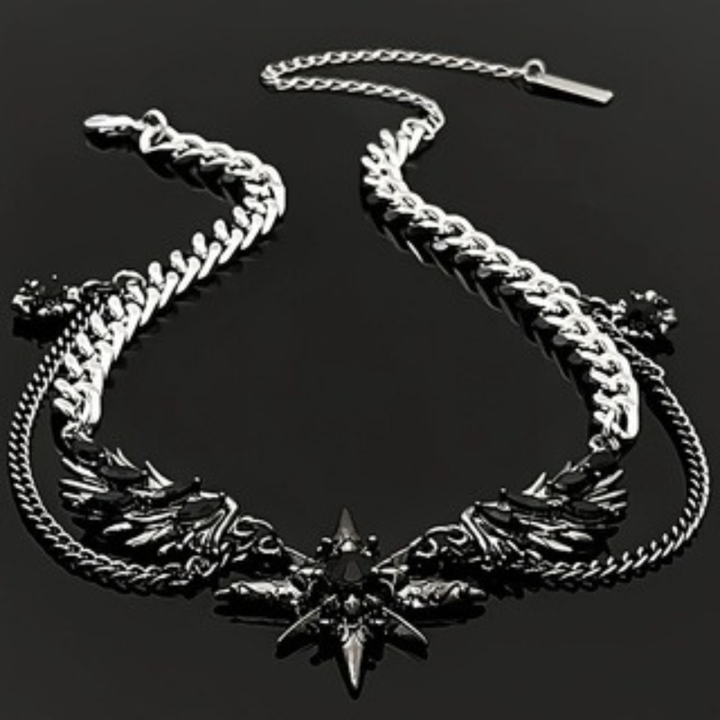 Nouveau collier gothique style - Men Accessories Singapore avis et prix