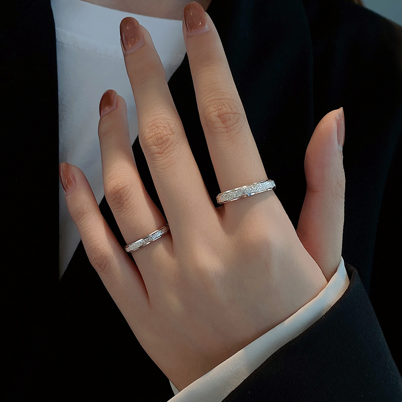 Bague de couple en argent rega - Men'S Accessories Hand Bands avis et prix