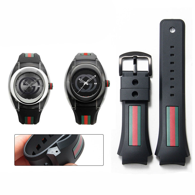 Bracelet de montre en caoutcho - Men'S Accessories Gucci avis et prix