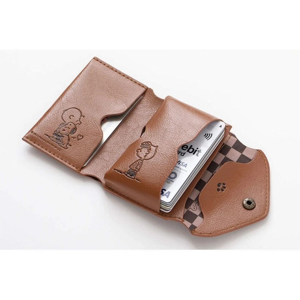 Portefeuille court en cuir PU  - Bifold Leather Wallet avis et prix