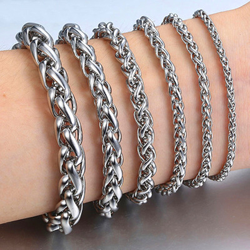 Bracelet pour homme en acier i - Men Accessories Singapore avis et prix