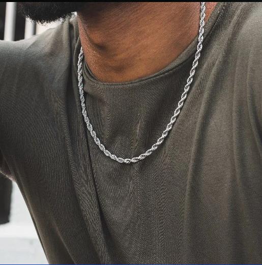 LUXUSTEEL – collier en chaîne  - Men Accessories Singapore avis et prix