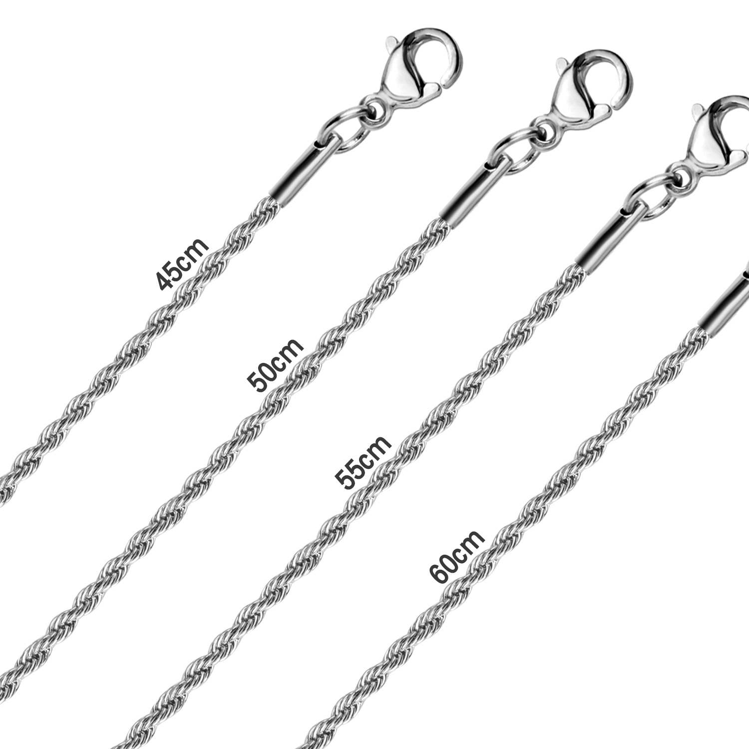 LUXUSTEEL – collier en chaîne  - Men Accessories Singapore avis et prix