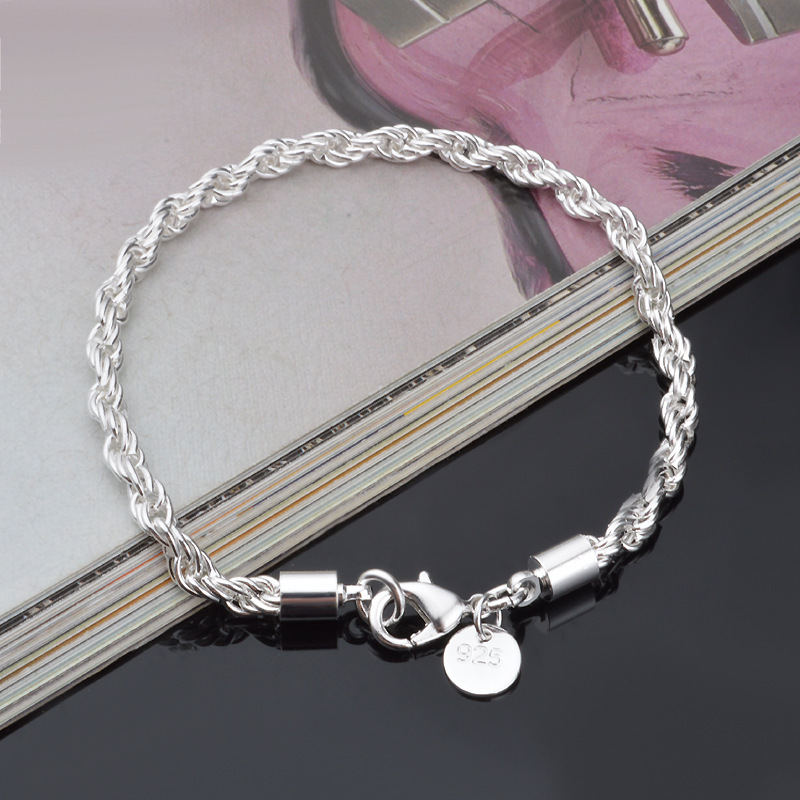 Bracelet en corde torsadée pla - Men Accessories Singapore avis et prix