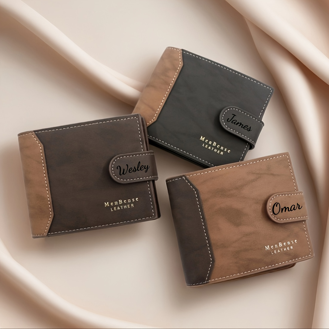 Portefeuille à deux volets en  - Bifold Leather Wallet avis et prix