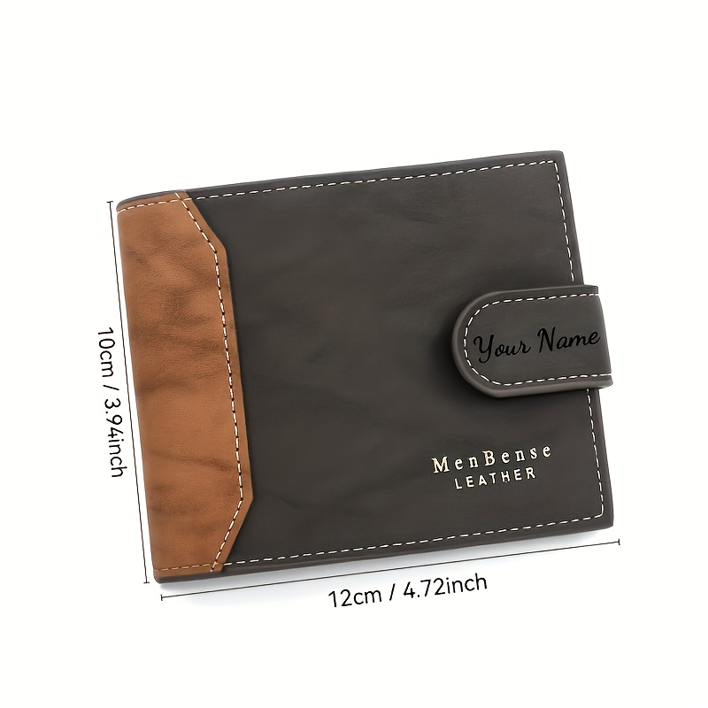 Portefeuille à deux volets en  - Bifold Leather Wallet avis et prix