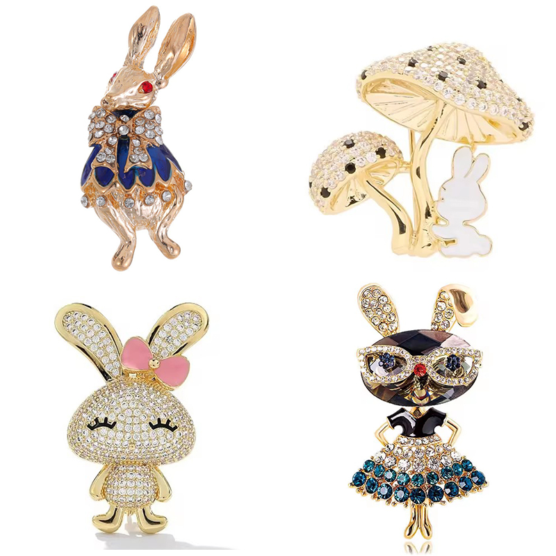 Broche lapin romantique pour h - Men'S Accessories Trends 2025 avis et prix