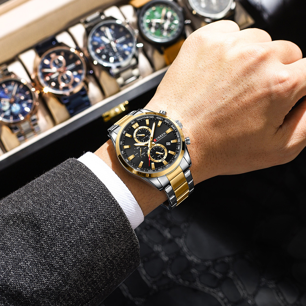 CURREN Casual Quartz Chrono Sp - Men Accessories Bracelet avis et prix