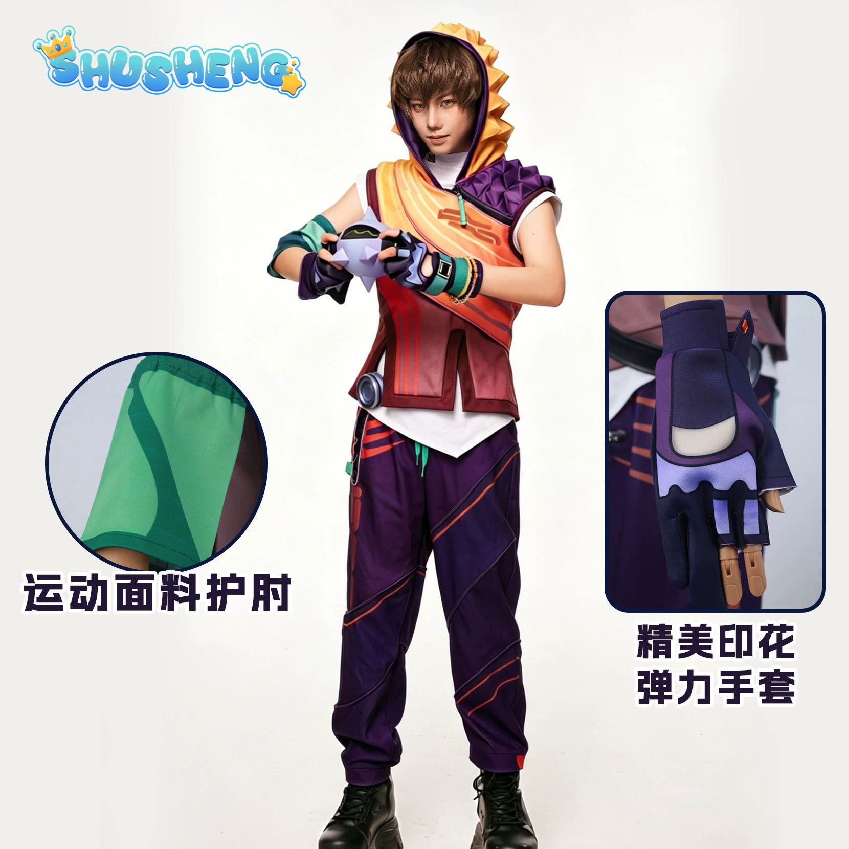 Costume de Cosplay Valorant Mi - Men'S Accessories Anime avis et prix