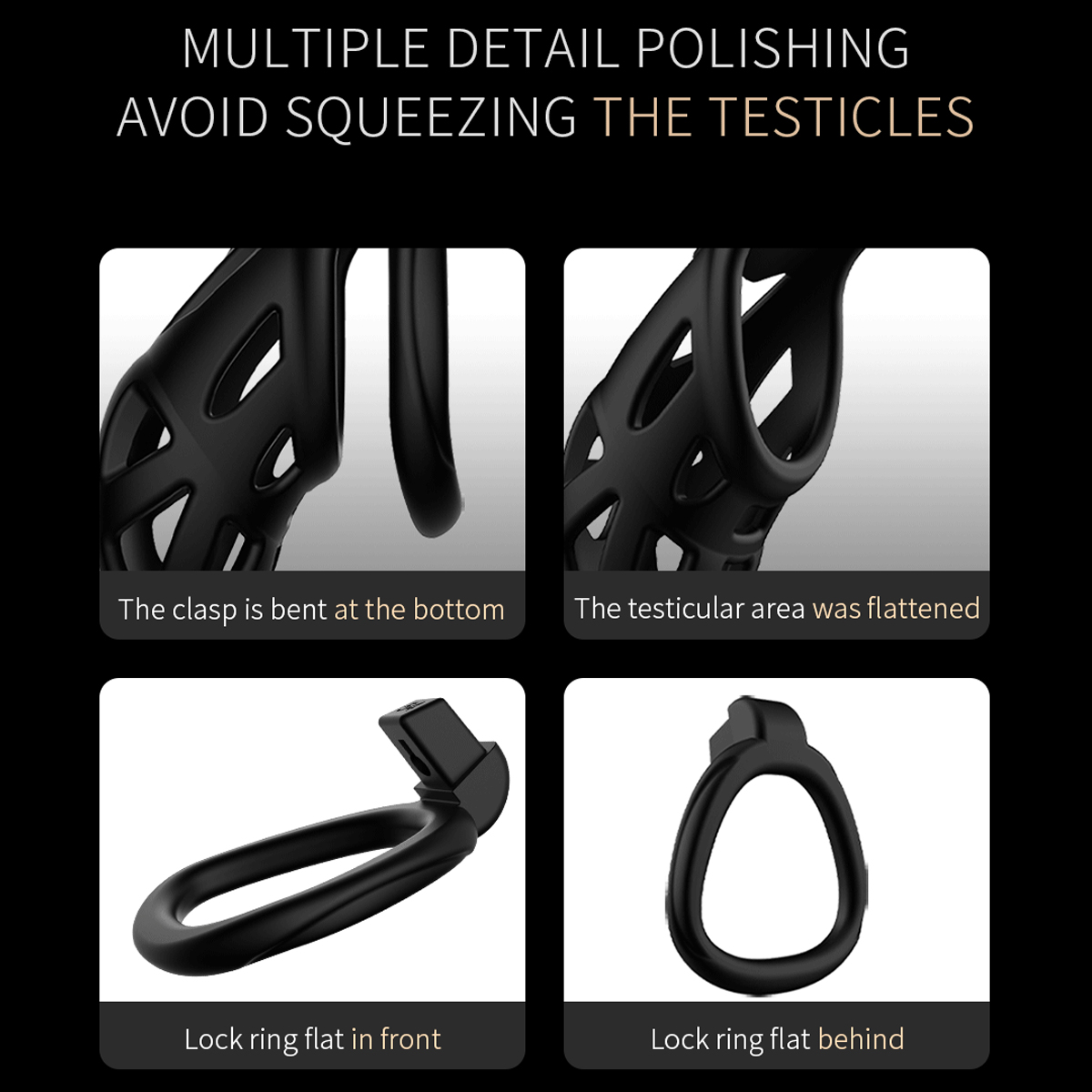 Cage de chasteté masculine, se - Men'S Accessories avis et prix