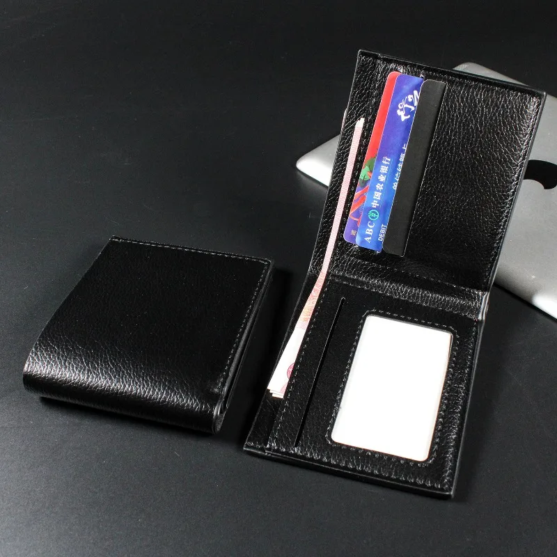 Porte-monnaie en cuir One Piec - Bifold Leather Wallet avis et prix
