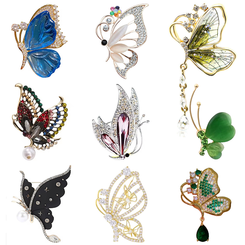 Broche papillon délicate pour  - Men'S Accessories Trends 2025 avis et prix
